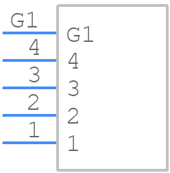 GT116300-10 - RS Pro - PCB symbol