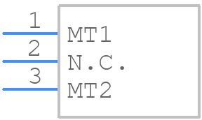 LIC01-195H - STMicroelectronics - PCB symbol