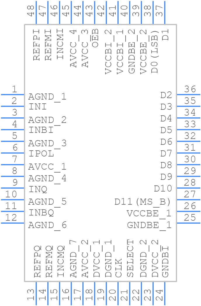 TSA1203IFT - STMicroelectronics - PCB symbol