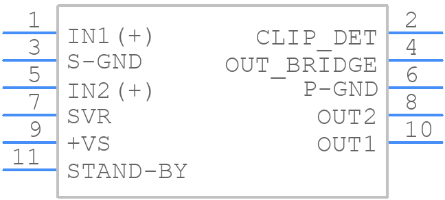 STA7360 - STMicroelectronics - PCB symbol