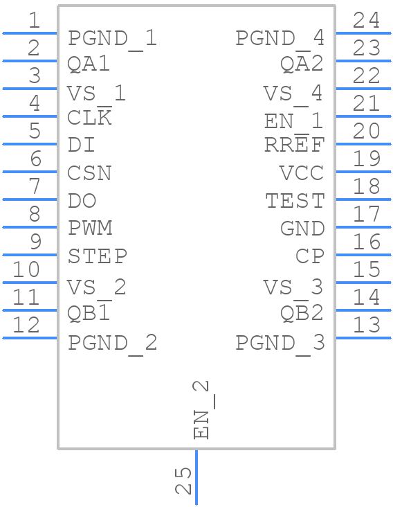 L9942 - STMicroelectronics - PCB symbol