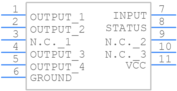 VN920DSP13TR - STMicroelectronics - PCB symbol