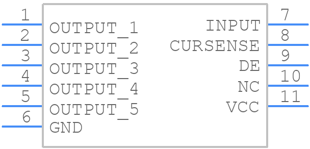 VN5E006ASP-E - STMicroelectronics - PCB symbol