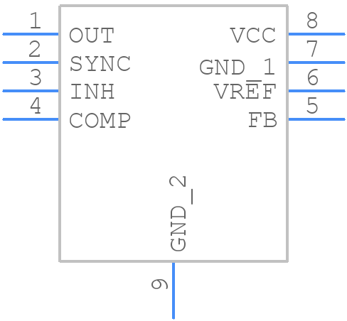 R5974ADTR - STMicroelectronics - PCB symbol
