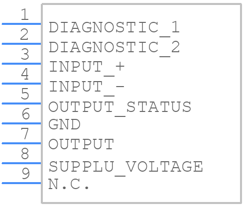 TDE1898CSP - STMicroelectronics - PCB symbol