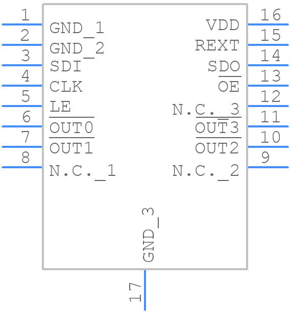 STP04CM05MTR - STMicroelectronics - PCB symbol