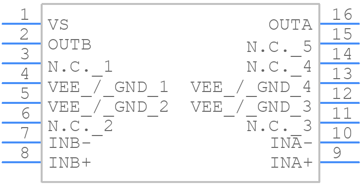 L2720W - STMicroelectronics - PCB symbol