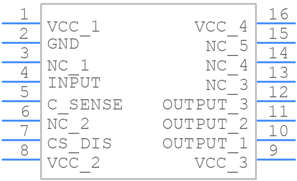 VN5E160ASO-E - STMicroelectronics - PCB symbol