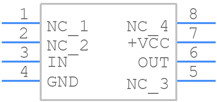 TSH340IDT - STMicroelectronics - PCB symbol