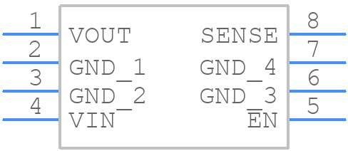LDL212D18R - STMicroelectronics - PCB symbol