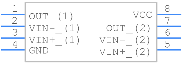TS482ID - STMicroelectronics - PCB symbol
