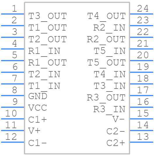 ST207ECPR - STMicroelectronics - PCB symbol