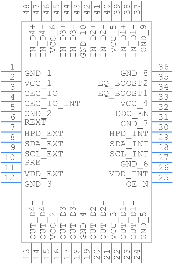 STDVE001ABTR - STMicroelectronics - PCB symbol
