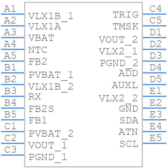 STCF06TBR - STMicroelectronics - PCB symbol