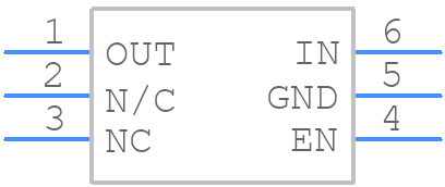 LDK220PU42R - STMicroelectronics - PCB symbol