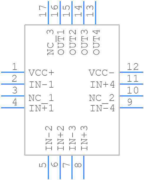 TSX339IQT - STMicroelectronics - PCB symbol