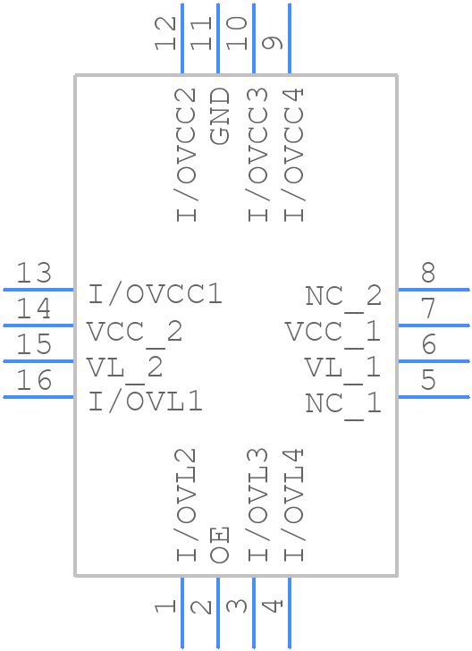 ST2349IQTR - STMicroelectronics - PCB symbol