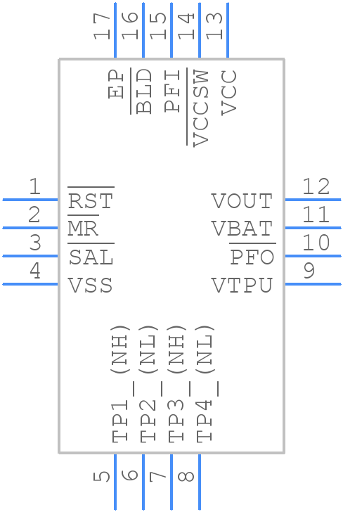 STM1403CTNQ6F - STMicroelectronics - PCB symbol