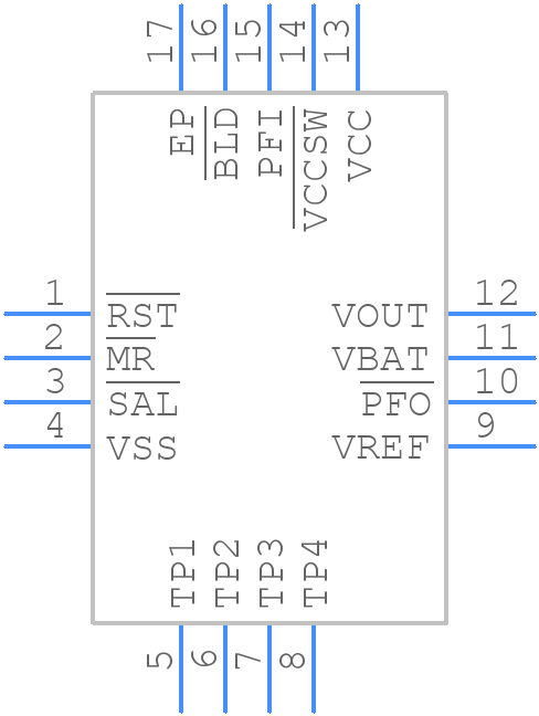 STM1403ATNQ6F - STMicroelectronics - PCB symbol