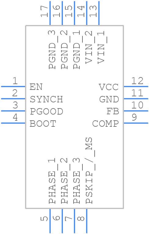PM8903 - STMicroelectronics - PCB symbol