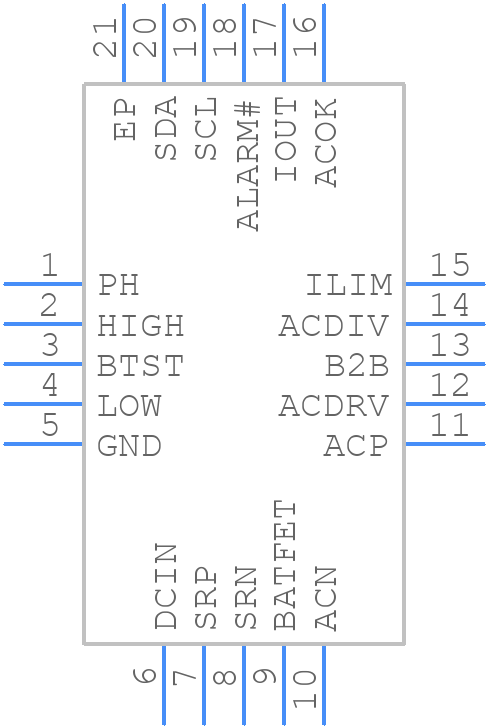 PM6612TR - STMicroelectronics - PCB symbol