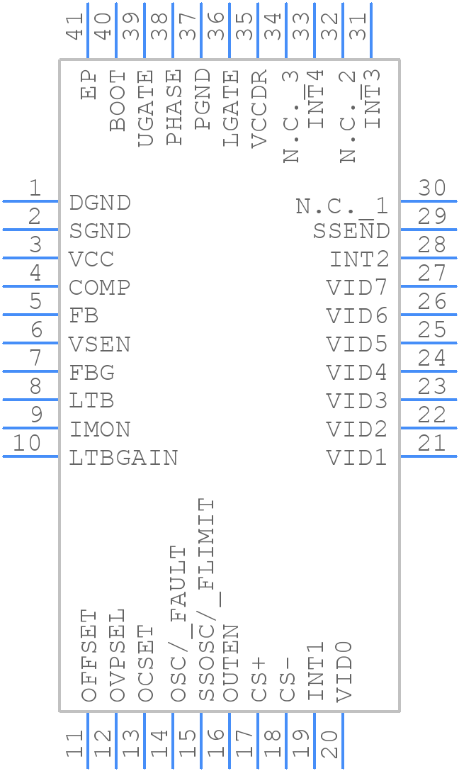 L6706 - STMicroelectronics - PCB symbol