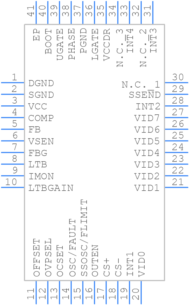 L6706TR - STMicroelectronics - PCB symbol