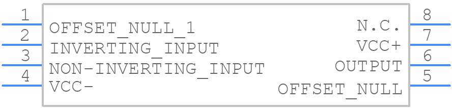 TL071IYD - STMicroelectronics - PCB symbol