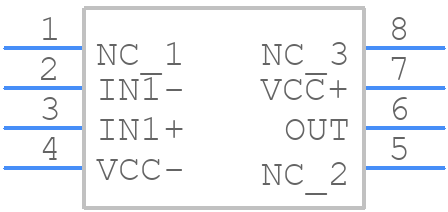 TSV911AIYD - STMicroelectronics - PCB symbol