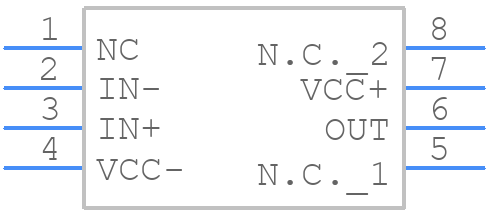 TS931BID - STMicroelectronics - PCB symbol
