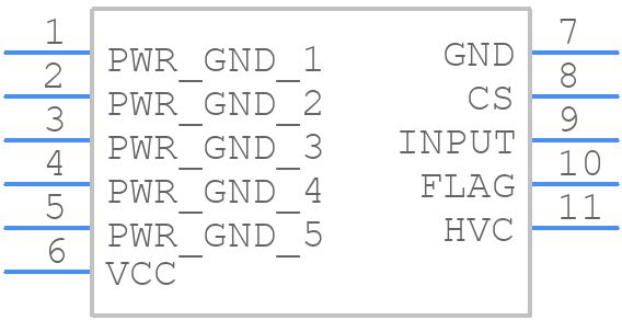 VB125ASPTR-E - STMicroelectronics - PCB symbol