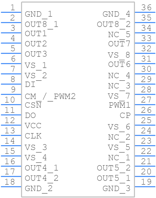 L9953 - STMicroelectronics - PCB symbol