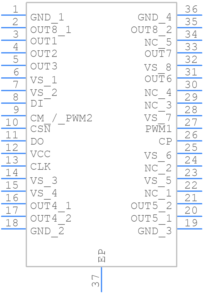 L9953LXP - STMicroelectronics - PCB symbol