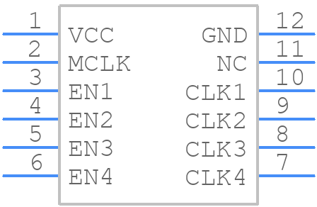 STCD1020RDM6F - STMicroelectronics - PCB symbol