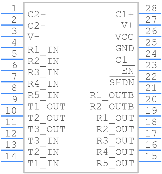 ST3241EBDR - STMicroelectronics - PCB symbol