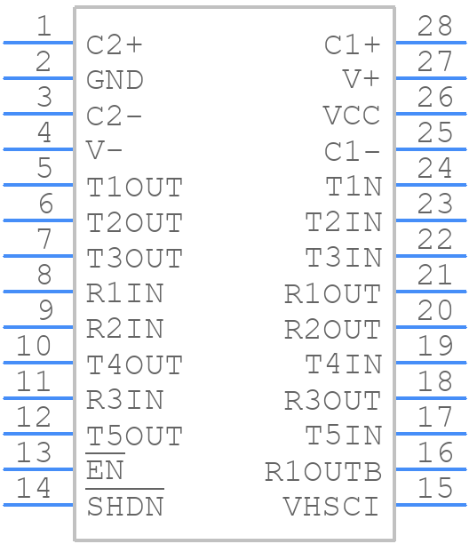 ST3237EBDR - STMicroelectronics - PCB symbol