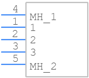 PLA03M300A1 - Positronic - PCB symbol