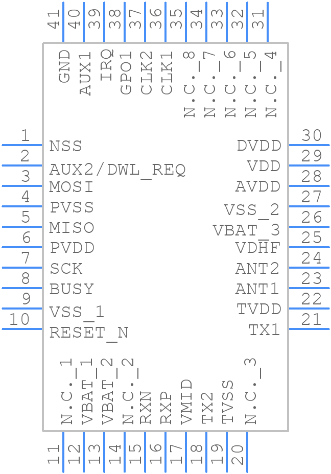 PN5180A0HN - NXP - PCB symbol