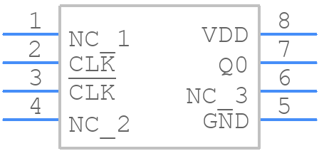 PI6C49X0201WIE - Diodes Incorporated - PCB symbol
