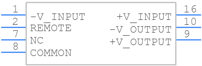 EC5DAW-48D15N - Cincon - PCB symbol