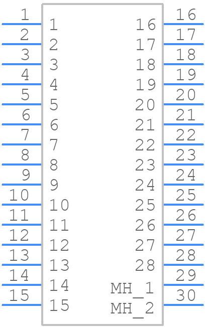 PCR-E28LMD+ - HTK - PCB symbol