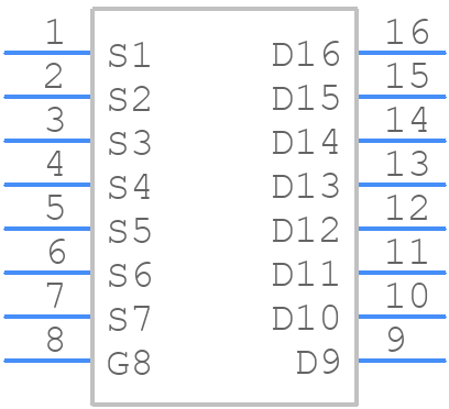 GT100N20TT - GOFORD - PCB symbol