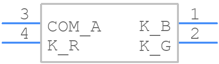 IN-S85TBS5R5G5B - Inolux - PCB symbol