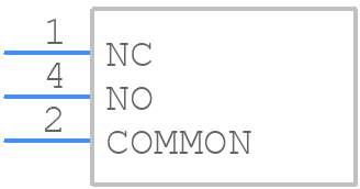 DB2CC1AA - Switches-Sensrs - PCB symbol