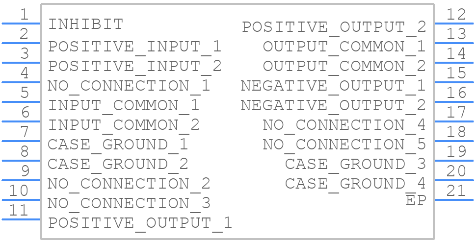 MGA2815DZ - INTERPOINT - PCB symbol