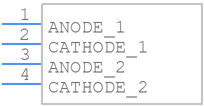 VX60M100C-M3/P - Vishay - PCB symbol