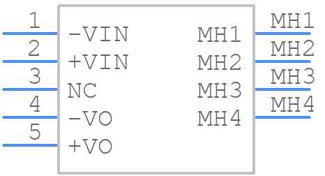PV40-29B12 - RS Pro - PCB symbol