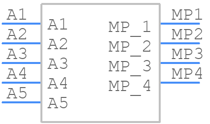 254833-E - TE Connectivity - PCB symbol