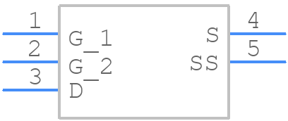 EPC7018GC - Efficient Power Conversion - PCB symbol