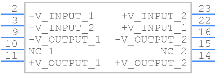 EC5A-12S33 - Cincon - PCB symbol